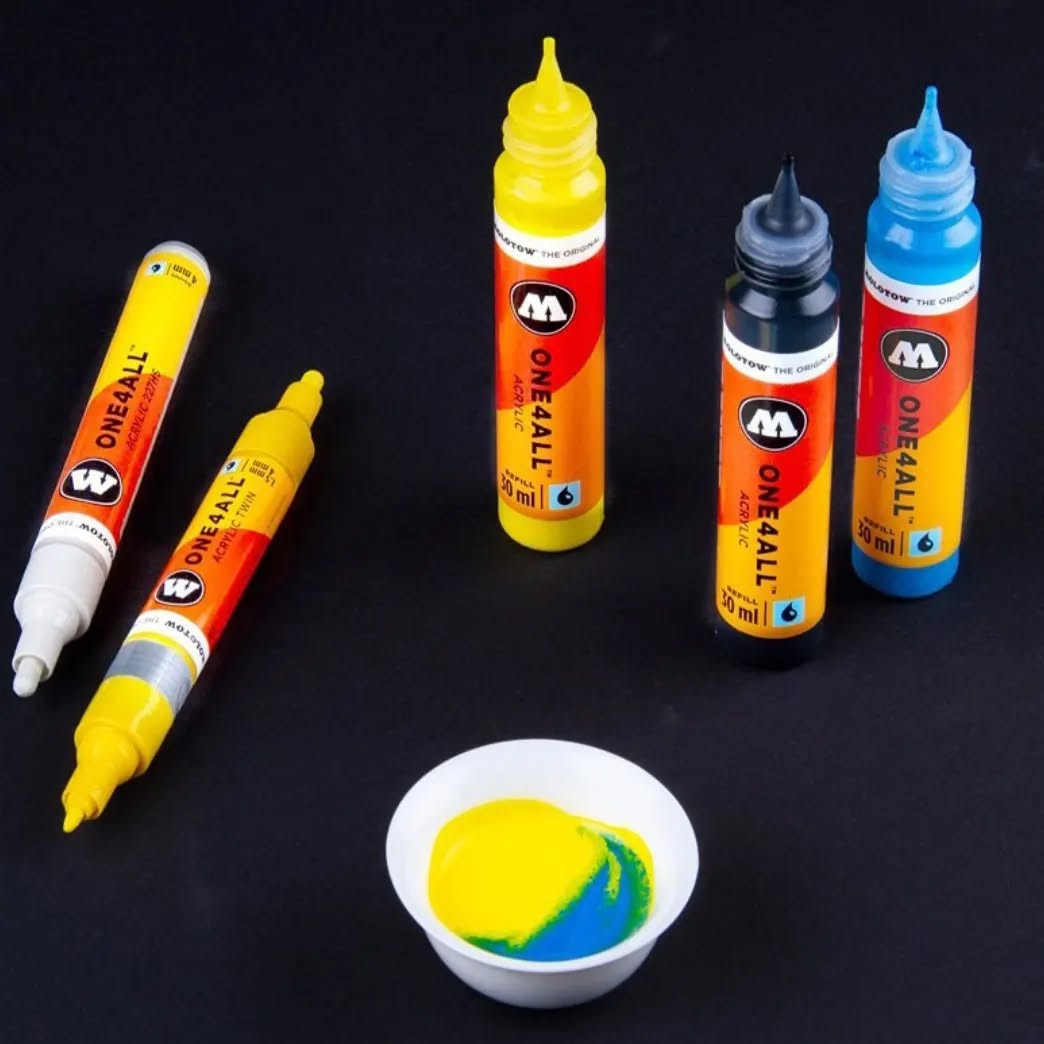 Graffiti shop CANS - акрилові маркери, маркер акриловий купити, акриловий маркер для дерева/скла/тканини, акрилові маркери для тканини