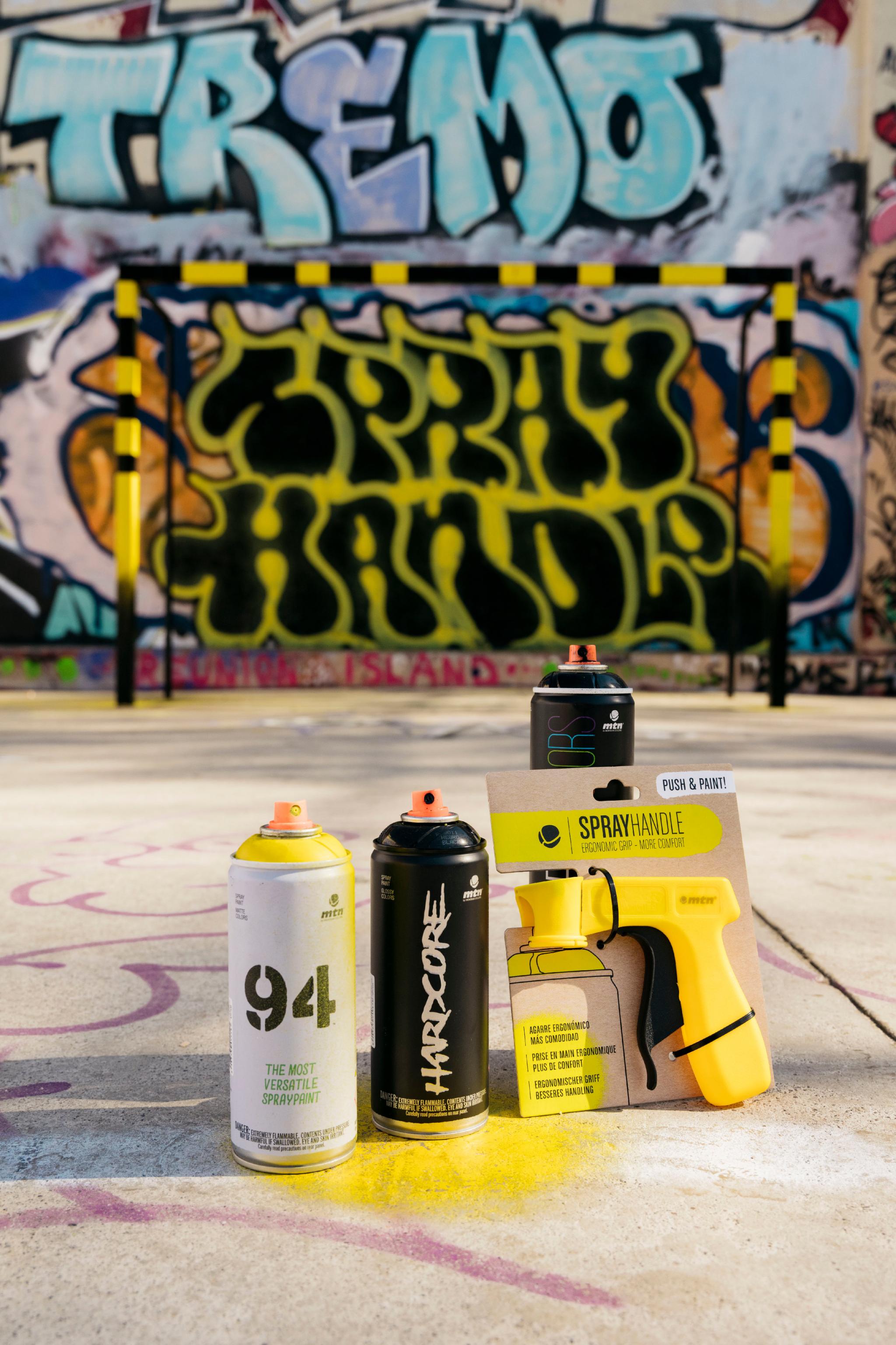 Купити в CANS - MTN SprayHandle, фарбопульт для балона, насадка на балончик, аксесуар для аерозольного балона МТН94