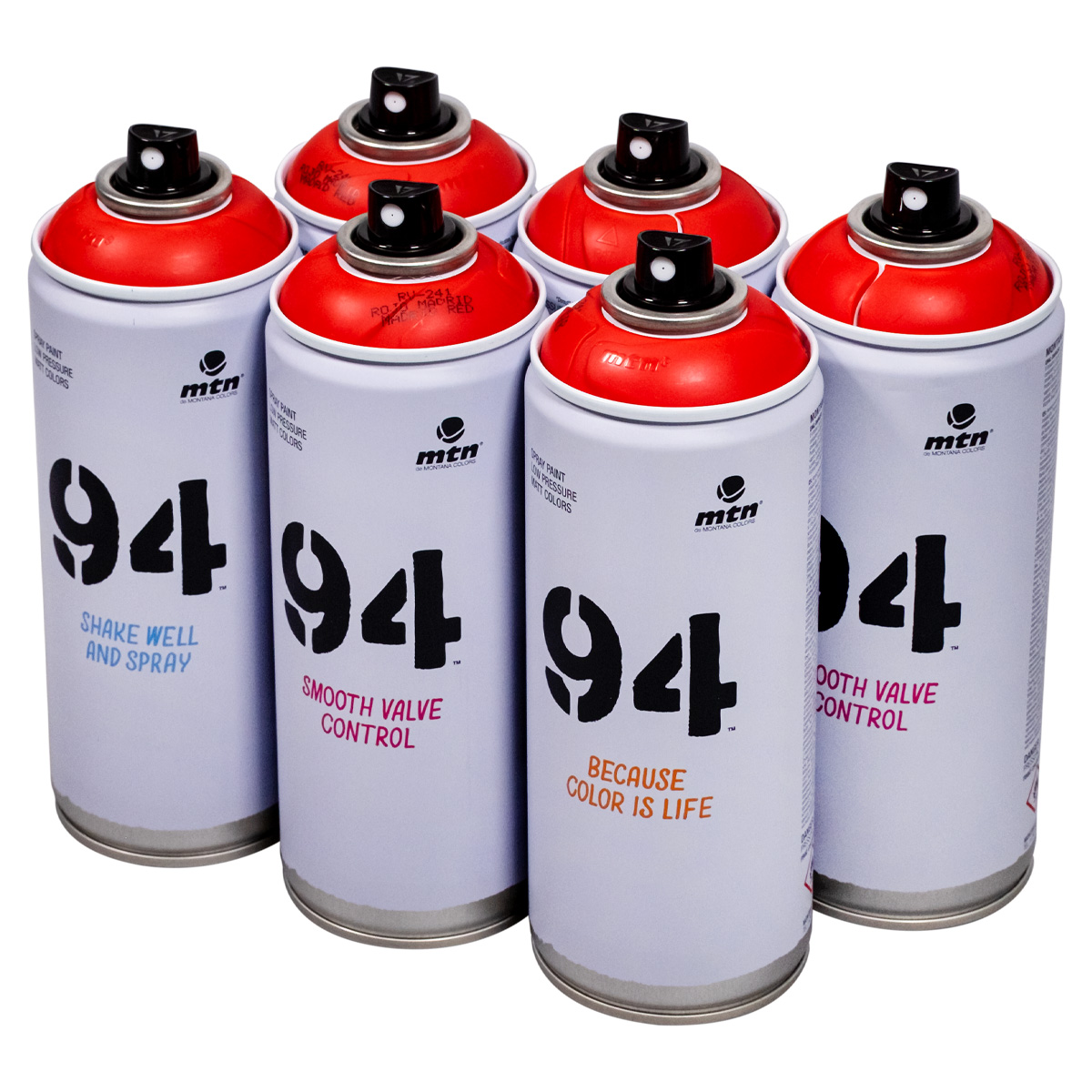 Фарба для графіті cans ua, фарба montana black, kobra, nbq, mtn94, montana 94 