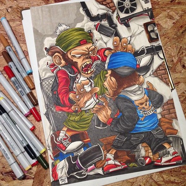 Кенс шоп - маркери для графіті