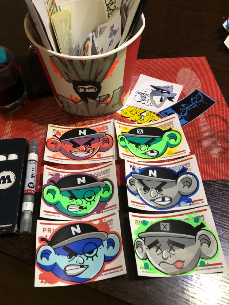 Cтікери для графіті, стікери графіті - купити в CANS